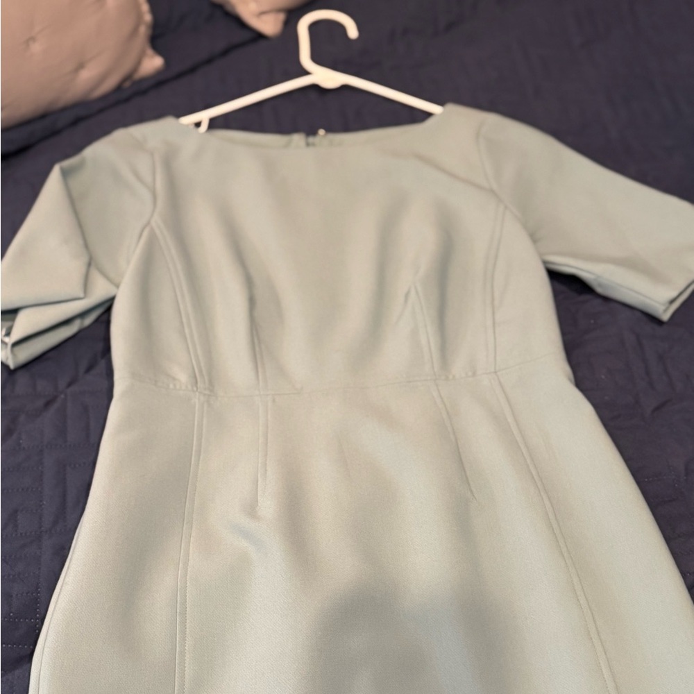 Petite Light Blue Women's Dress